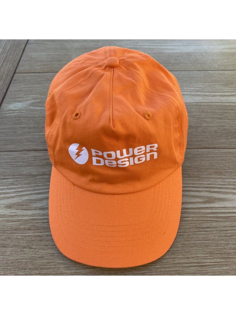 Mens Baseball Cap Power Design Construction Strap Back Adjustable 100% Cotton